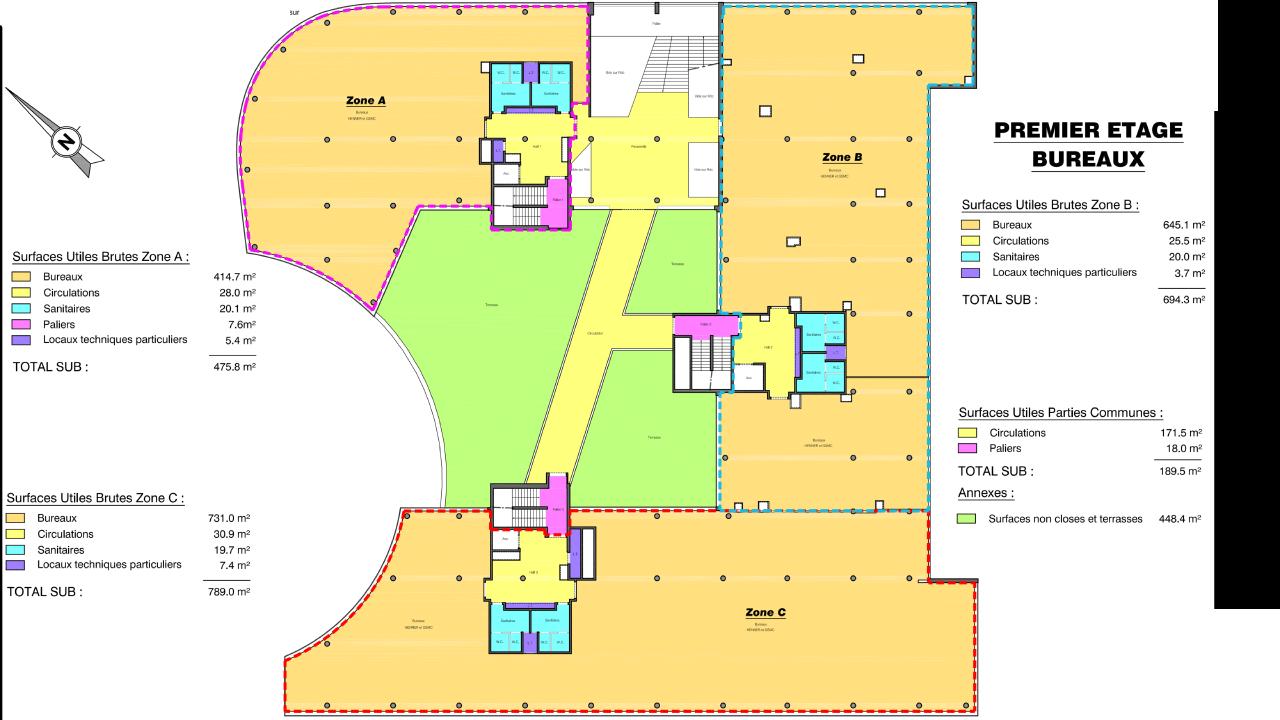 Bureau Villeneuve-d'Ascq 3289m² Location bureau Villeneuve-d'Ascq Nord OLBUR2419034 9